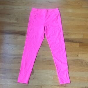 Vineyard Vines Neon Pink Kids Leggings